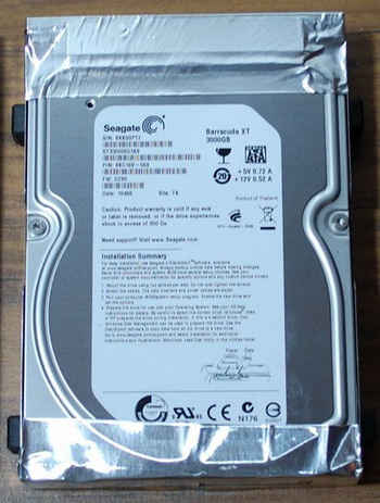 Seagate barracuda XT 3TB